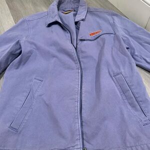 Purple Zip-Up Jacket